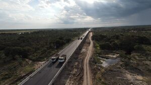 Avanza con éxito el primer tramo de la ruta Pilar – Desvío Alberdi - Amigo Camionero