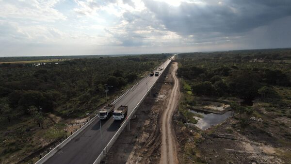 Avanza con éxito el primer tramo de la ruta Pilar – Desvío Alberdi - Amigo Camionero