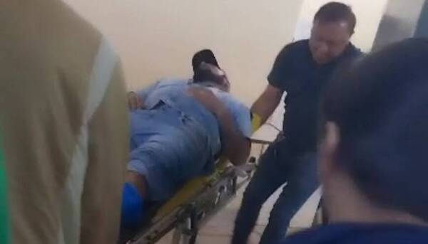 Llegó herido al hospital: dio dos versiones de cómo ligó balazo en la pierna