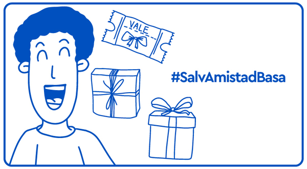 Basa invita a seguidores a salvar la amistad con premios