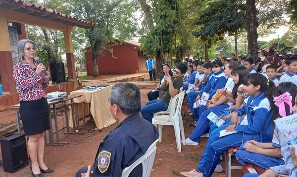 Alumnos de Yguazú y O’Leary reciben instrucción judicial