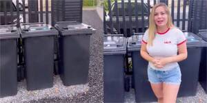 [VIDEO] ¡Dahiana Bresanovich sorprendida por la basura de Dinamarca!