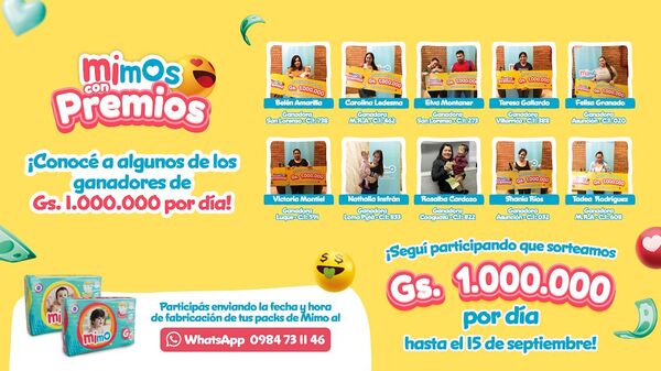 Diario HOY | Promo de Mimo que regala G. 1.000.000 por día ya tiene varios ganadores