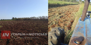 EN GENERAL ARTIGAS REALIZAN INTENSOS TRABAJOS DE PREPARACIÓN DE SUELO - Itapúa Noticias