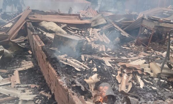 Fatal incendio en vivienda de Franco