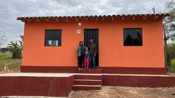 MUVH culminó las obras de las viviendas sociales en Canindeyú