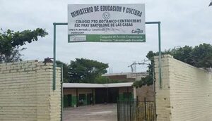 Diario HOY | Roban escuela Bartolomé de las Casas en Puerto Botánico