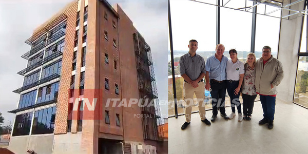 GOBERNADOR DE ITAPÚA VISITÓ LA SEDE DEL NUEVO HOSPITAL ONCOLÓGICO DÍA - Itapúa Noticias