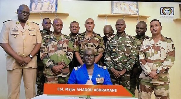 Golpe de Estado en Níger: militares comunican que derrocaron al presidente Bazoum
