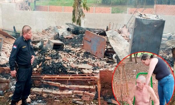 Sexagenario muere calcinado al incendiarse la casa de su amigo donde estaba de visita – Diario TNPRESS