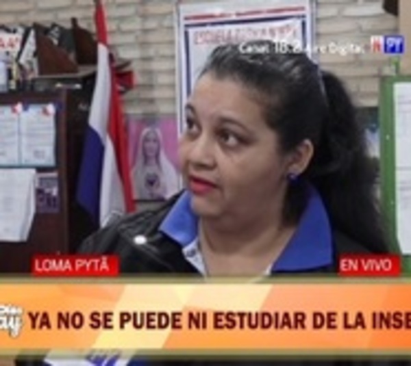 Inseguridad obliga a escuela de Loma Pytã cambiar de horario - Paraguay.com
