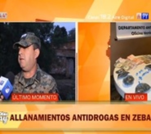 Detienen a funcionaria municipal durante allanamientos antidrogas - Paraguay.com
