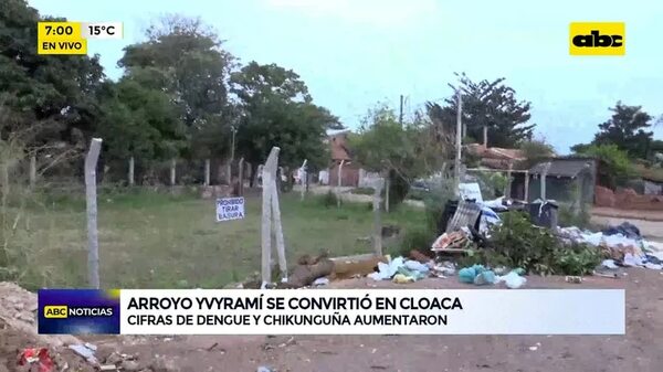 Video: Arroyo se convirtió en cloaca - ABC Noticias - ABC Color