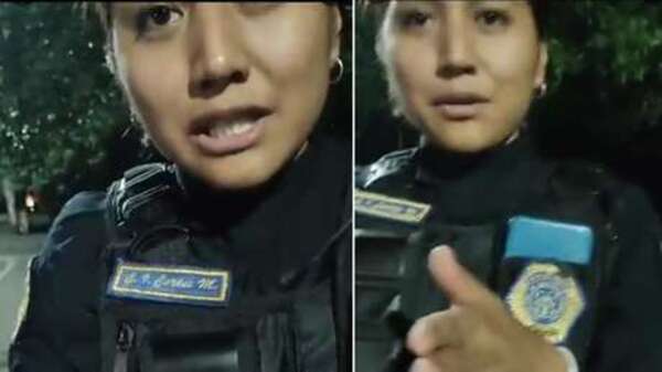Diario HOY | VIDEO| Captan ebria a una agente encargada de realizar controles de alcoholemia