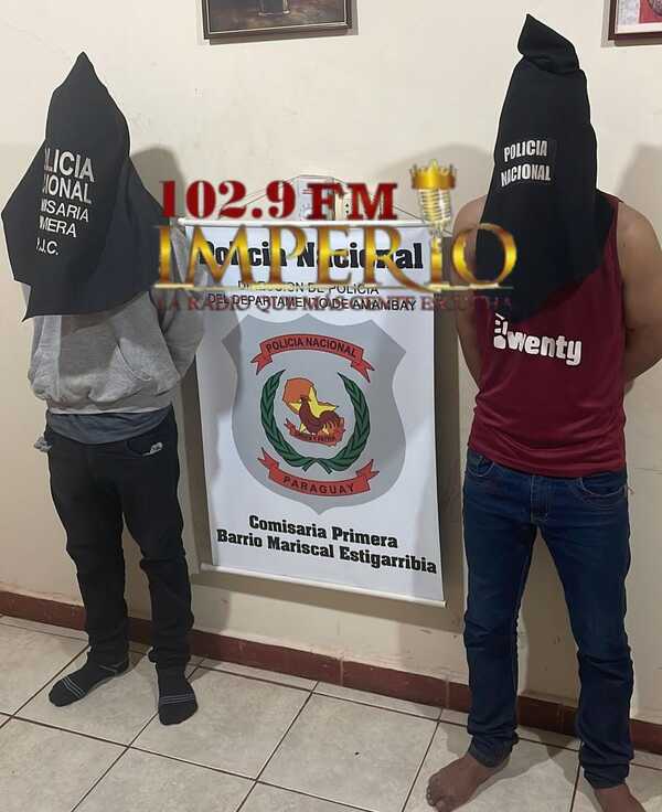 Jóvenes detenidos por hurto de motocicleta fueron imputados - Radio Imperio