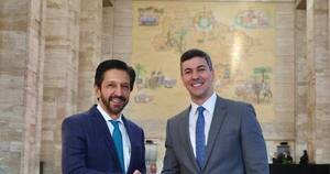 La Nación / Peña habló sobre la importancia de un mayor flujo comercial con Brasil