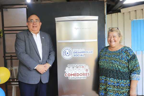 Ministerio de Desarrollo Social beneficia a comedores comunitarios de Luque con electrodomésticos