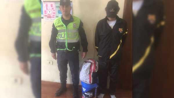 Aprehenden a sexagenario y recuperan objetos hurtados