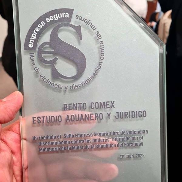 Bento Comex recibe prestigioso galardón por su compromiso en la lucha contra la violencia y discriminación hacia las mujeres