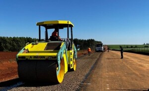 Continúan los trabajos en el acceso al museo Moisés Bertoni