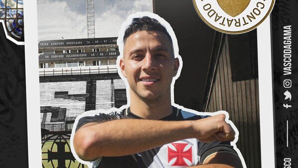 Vasco presenta a Sebastián Ferreira