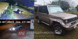 CAMIONETA QUE ARROLLÓ A MOTOCICLISTA ESTARÍA INVOLUCRADA EN BANDA DE “POLICRIMINALES” - Itapúa Noticias