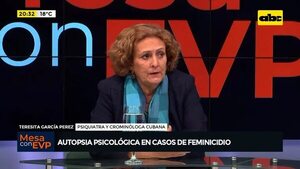 Video: Autopsia psicológica en casos de feminicidio  - Mesa de Periodistas - ABC Color