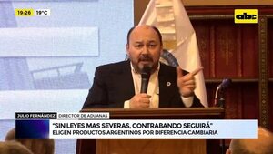 Video: ‘’Sin leyes mas severas, contrabando seguirá'’ , dijo el director de Aduanas  - ABC Noticias - ABC Color