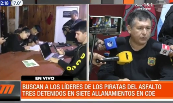 Detienen a líderes de piratas del asfalto | Telefuturo
