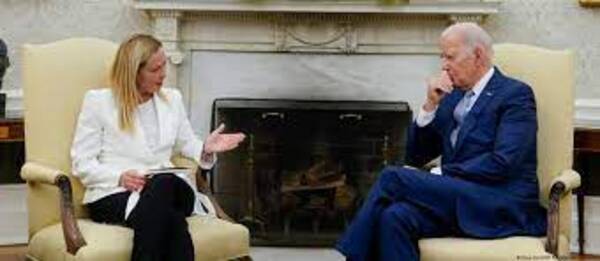 Biden y Meloni reiteran apoyo a Ucrania frente a Rusia
