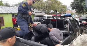 La Nación / Policía desactiva banda de asaltantes sobre ruta