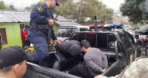 La Nación / Policía desactiva banda de asaltantes sobre ruta