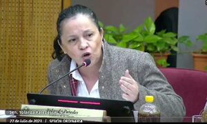 Fuerte postura de la senadora Yolanda Paredes para desenmascarar a Hernán Rivas y exigirle renuncia – Diario TNPRESS