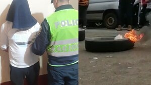 DETIENEN A PRESUNTO RESPONSABLE DE QUEMAR CUBIERTAS EN LA ZONA PRIMARIA DE ENCARNACIÓN