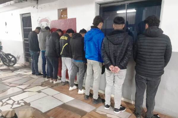 Atrapan a ocho wileros en Luque •