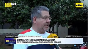 Video: Combaten la inseguridad en la zona - ABC Noticias - ABC Color