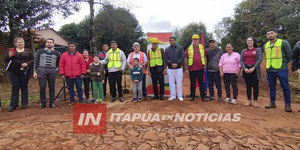SE SIGUEN SUMANDO TRAMOS EMPEDRADOS AL CASCO URBANO DE CARLOS A. LÓPEZ - Itapúa Noticias