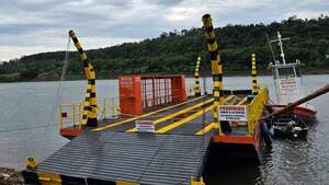 Balsa entre Otaño y El Dorado comenzará a operar el 3 de agosto