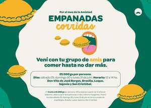 Diario HOY | Don Vito lanza “Empanadas Corridas” para celebrar el día de la Amistad