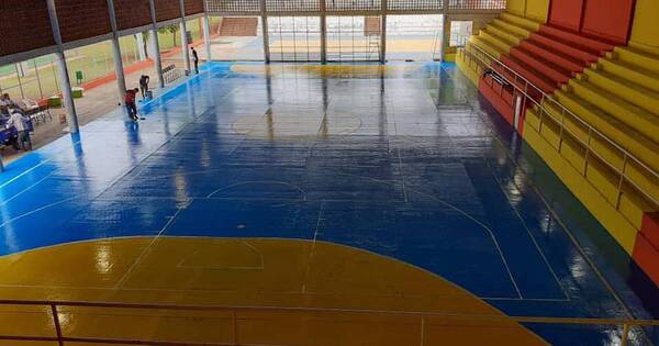 La Nación / Polideportivo fernandino está preparado para recibir a 600 convencionales liberales