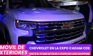 Chevrolet en la expo cadam cde