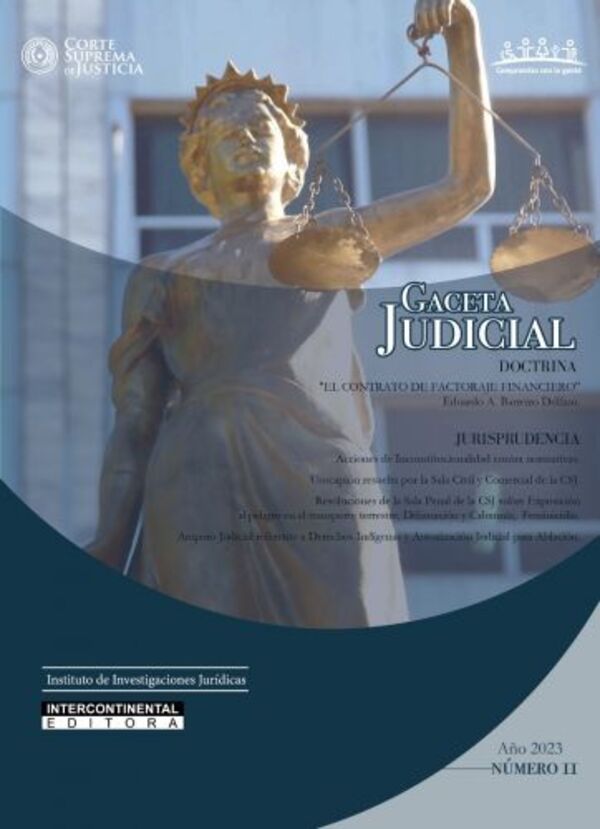 Nueva Gaceta Judicial incluye Contrato de Factoraje Financiero