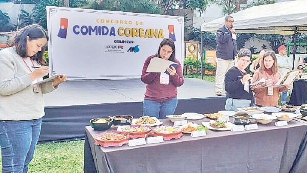 Concurso de comida coreana