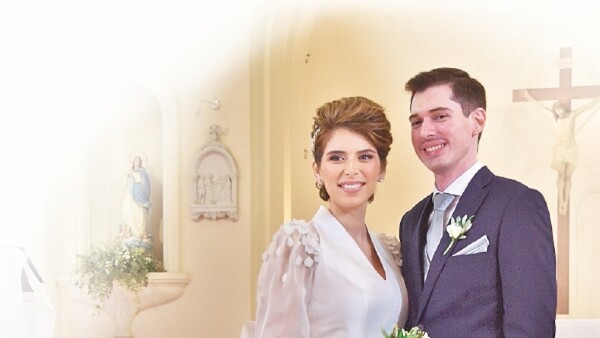 El matrimonio de María Paz y Rudolf
