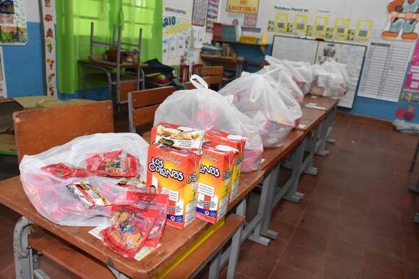 Continúa la entrega del almuerzo escolar y merienda en Itapúa
