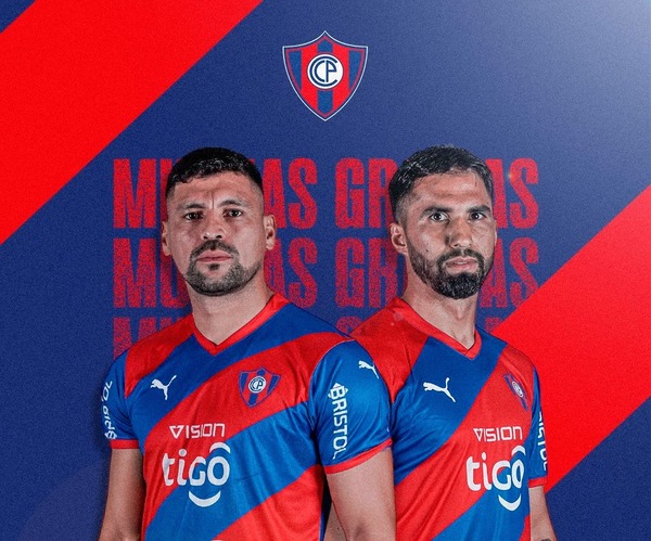 Cerro Porteño oficializa salida de Patiño y Espínola - trece