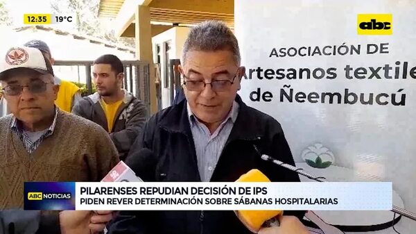 Video: Pilarenses repudian decisión de IPS - ABC Noticias - ABC Color