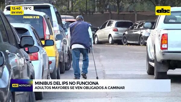 Video: Minibús del IPS no funciona - ABC Noticias - ABC Color