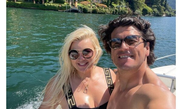Nélson Haedo disfruta de sus vacaciones en Italia