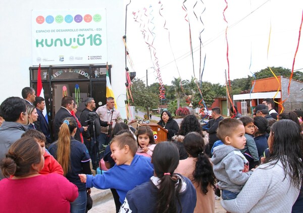 LA COMUNIDAD DE SAN PEDRO DEL PARANÁ SE BENEFICIA CON EL NUEVO EDI – KUNU´U 16